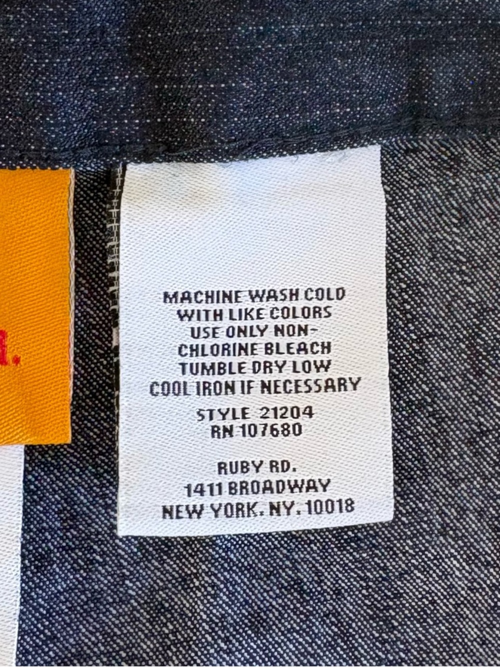 Ruby Rd. Woman Jeans in Deep Indigo size 22W in EUC elastic waist - Picture 4 of 10